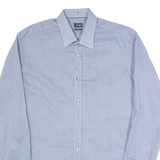 JOOP! Slim Fit Mens Plain Shirt Blue Long Sleeve L