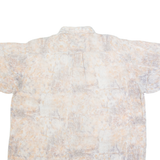 CASUAL LAND Mens Shirt Grey Crazy Pattern L