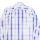 TOMMY HILFIGER Slim Fit Mens Shirt Blue Check Long Sleeve L