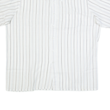 BRUNO BERONI Mens Shirt Cream Striped XL