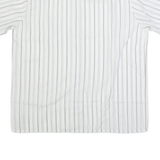 BRUNO BERONI Mens Shirt Cream Striped XL