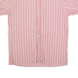 CRIST'YV Mens Shirt Red 90s Striped M
