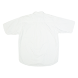 AMANN Mens Plain Shirt White L