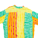 JAMS WORLD Mens Shirt Green Crazy Pattern 2XL