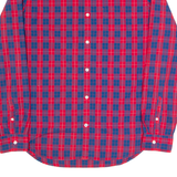 GAP Mens Shirt Red Check Long Sleeve L