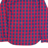GAP Mens Shirt Red Check Long Sleeve L