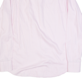 HUGO BOSS Mens Plain Shirt Pink Long Sleeve M