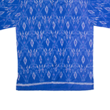 LOGONY Mens Shirt Blue Diamond M
