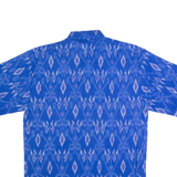 LOGONY Mens Shirt Blue Diamond M