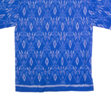 LOGONY Mens Shirt Blue Diamond M