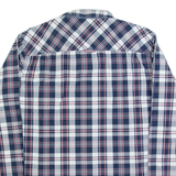 HILFIGER DENIM Mens Shirt Blue Check Long Sleeve XL