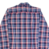 TOMMY HILFIGER Slim Fit Mens Shirt Blue Check Long Sleeve L