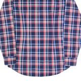 TOMMY HILFIGER Slim Fit Mens Shirt Blue Check Long Sleeve L