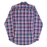 TOMMY HILFIGER Slim Fit Mens Shirt Blue Check Long Sleeve L