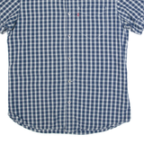LEVI'S Slim Fit Mens Shirt Blue Check L