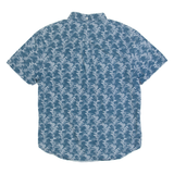 ORIGINAL PENGUIN Heritage Slim Fit Mens Shirt Blue Floral M