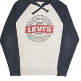 LEVI'S Mens Beige Hoodie USA S