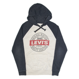 LEVI'S Mens Beige Hoodie USA S