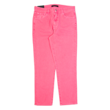 J BRAND Ruby Crop Cigarette Womens Jeans Pink Slim Tapered W29 L26
