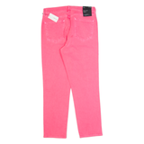 J BRAND Ruby Crop Cigarette Womens Jeans Pink Slim Tapered W29 L26