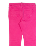 WHITE STUFF Crop Womens Jeans Pink Slim Tapered W32 L24