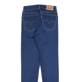 LEVI'S 710 Womens Jeans Blue Slim Skinny Stone Wash W26 L28