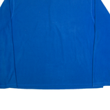 REGATTA Mens Fleece Blue 1/4 Zip 2XL