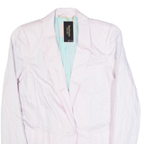 JUICY COUTURE Womens Blazer Jacket Pink S