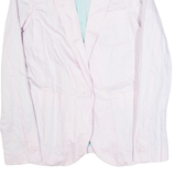 JUICY COUTURE Womens Blazer Jacket Pink S