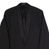 PIERRE BALMAIN Mens Blazer Jacket Black Wool L
