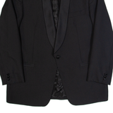 PIERRE BALMAIN Mens Blazer Jacket Black Wool L