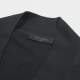 ALL SAINTS Drina Drape Womens Jacket Black S