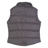 JACK WILLS Down Insulated Womens Puffer Gilet Grey UK 12
