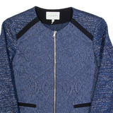 SANDRO Womens Jacket Blue M