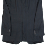 BURBERRY Mens Blazer Jacket Black 90s Striped M