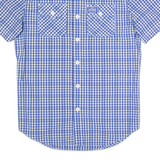 SUPERDRY Mens Shirt Blue Gingham M