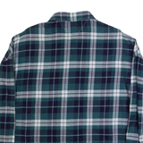TOMMY HILFIGER Womens Shirt Blue Check Long Sleeve XS
