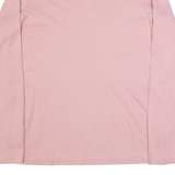 LANDS END Womens T-Shirt Pink Long Sleeve V-Neck S