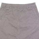 LAURA ASHLEY Womens Straight Skirt Grey Short UK 12