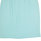 ESCADA Womens Pencil Skirt Blue Knee Length Wool M