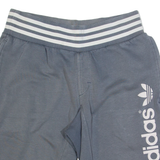 ADIDAS Mens Casual Shorts Grey Relaxed S W26