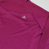ADIDAS Womens Sweatshirt Purple High Neck XL