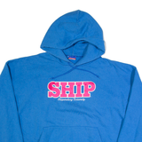 CHAMPION Shippensburg University Mens Blue Hoodie USA 2XL