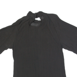 TED BAKER Womens Top Black High Neck M