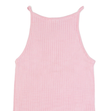 TED BAKER Stretch Womens Camisole Vest Pink Sleeveless M