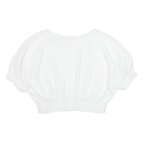 ZARA Womens Cropped Top White S