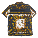 Mens Shirt Beige Floral L