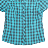 MAMMUT Womens Shirt Blue Check M
