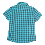 MAMMUT Womens Shirt Blue Check M