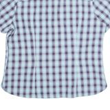 JACK WOLFSKIN Womens Shirt Blue Check M